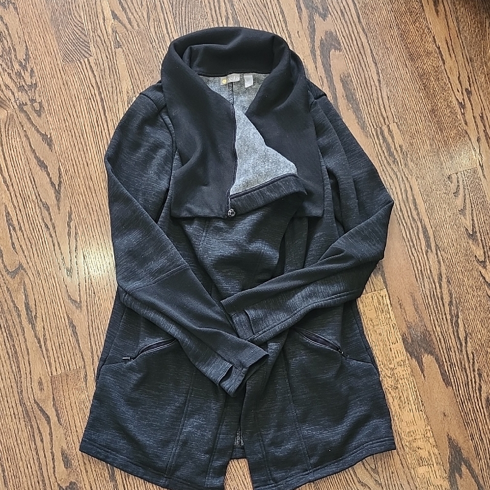 Zella Black Cowl Neck Sweater